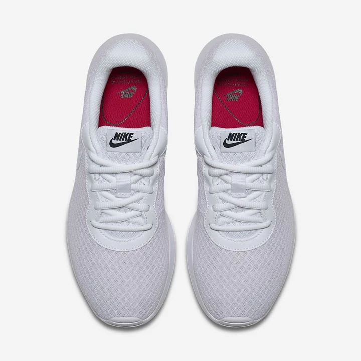 Nike Tanjun Spor Ayakkabı Kadın Beyaz Siyah Beyaz | TR4259144