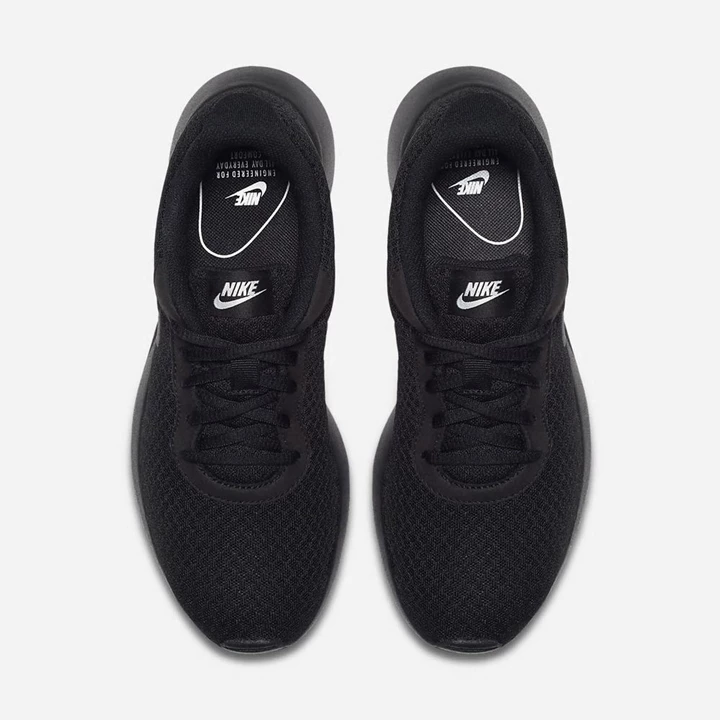 Nike Tanjun Spor Ayakkabı Kadın Siyah Beyaz Siyah | TR4256524