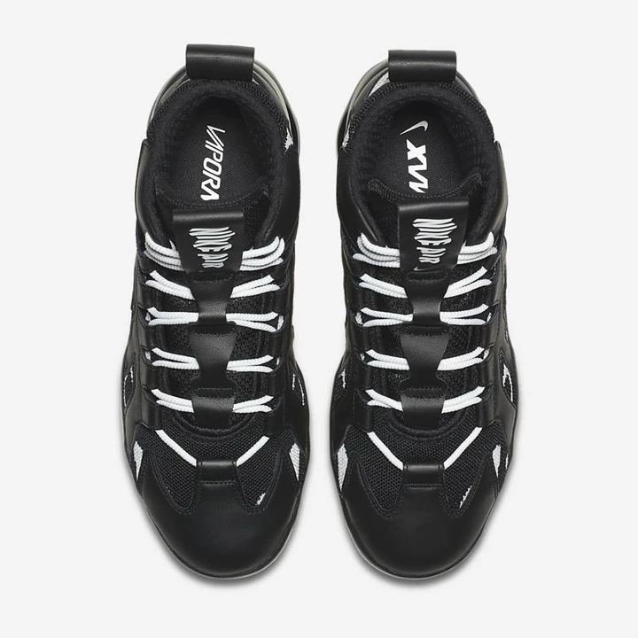 Nike VaporMax Gliese Spor Ayakkabı Erkek Siyah Beyaz | TR4258989