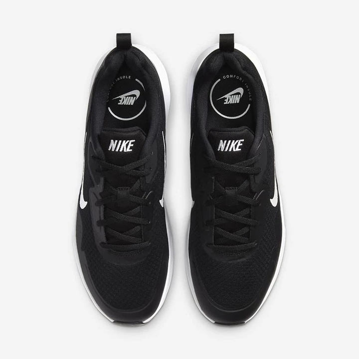 Nike Wearallday Spor Ayakkabı Erkek Siyah Beyaz | TR4256547