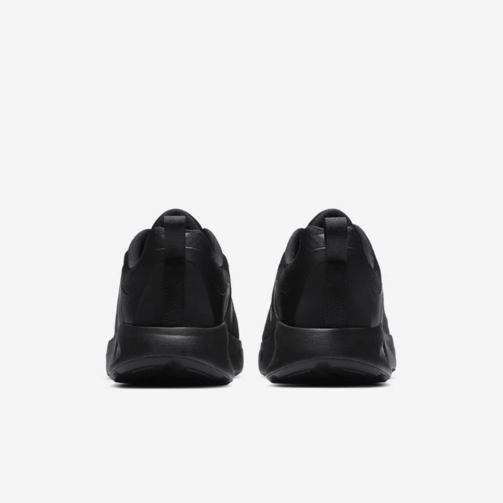 Nike Wearallday Spor Ayakkabı Erkek Siyah Siyah Siyah | TR4256569