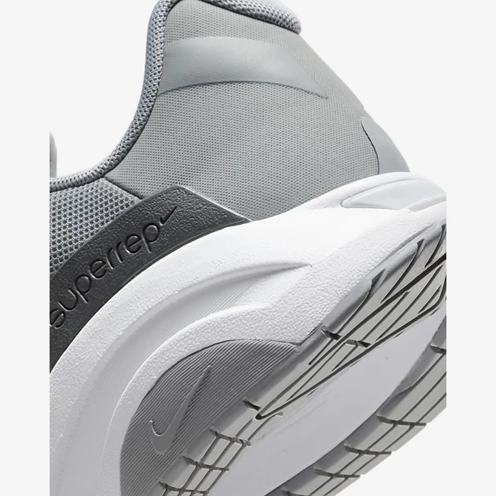 Nike ZoomX SuperRep Surge Spor Ayakkabı Erkek Gri Gri Platini Beyaz | TR4257048