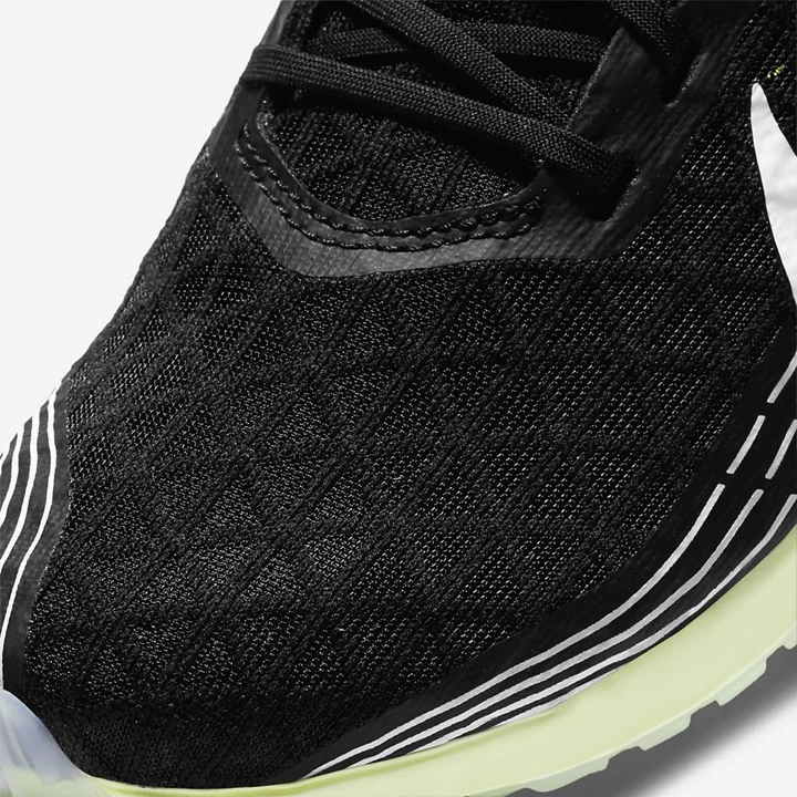 Nike Zoom Rival Waffle Yarış Ayakkabısı Kadın Siyah Mavi Beyaz | TR4256991