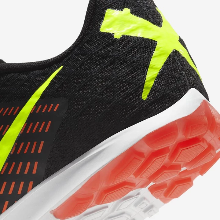Nike Zoom Rival Waffle Yarış Ayakkabısı Erkek Siyah Açık Kırmızı Beyaz | TR4258758