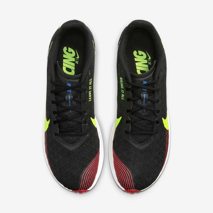 Nike Zoom Rival XC Sivri Uçları Takip Et Erkek Siyah Açık Kırmızı Beyaz | TR4258143