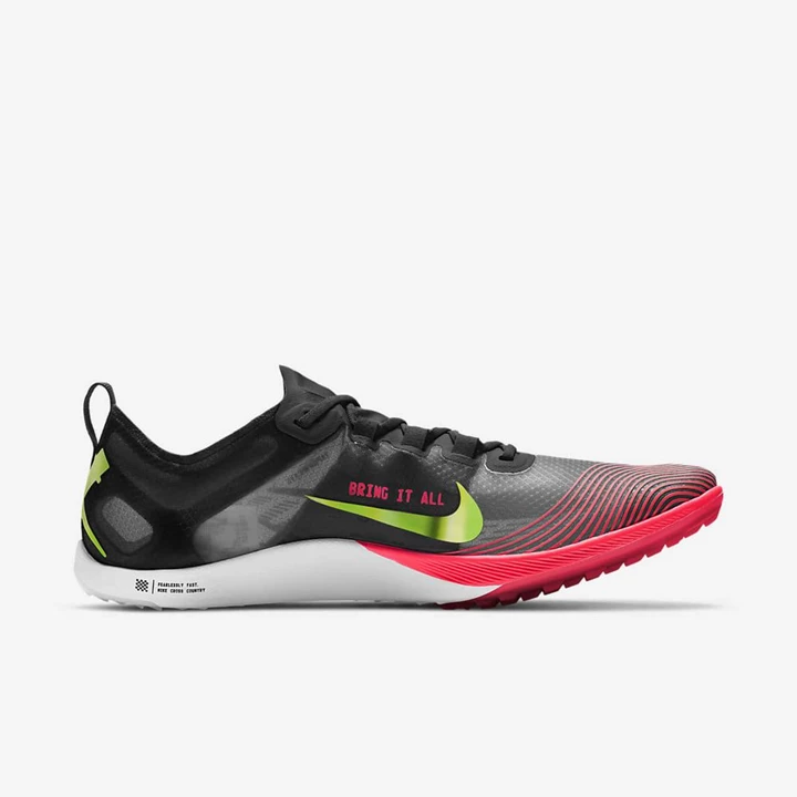 Nike Zoom Victory Yarış Ayakkabısı Erkek Siyah Açık Kırmızı Beyaz | TR4259210
