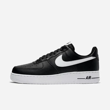Nike Air Force 1 \'07 Spor Ayakkabı Erkek Siyah Beyaz | TR4256470