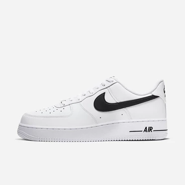 Nike Air Force 1 \'07 Spor Ayakkabı Erkek Beyaz Siyah | TR4256522