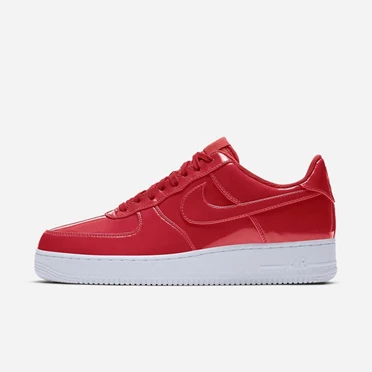 Nike Air Force 1 '07 Spor Ayakkabı Erkek Kırmızı Siyah Beyaz Kırmızı | TR4257160