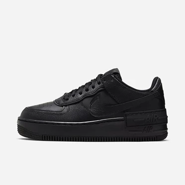 Nike Air Force 1 Spor Ayakkabı Kadın Siyah Siyah Siyah | TR4256378