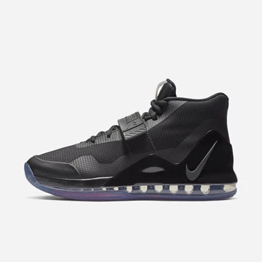 Nike Air Force Max Basketbol Ayakkabısı Kadın Siyah Koyu Gri Koyu Gri Siyah | TR4259065