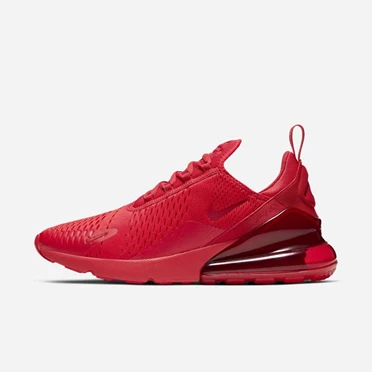 Nike Air Max 270 Spor Ayakkabı Erkek Kırmızı Siyah Kırmızı | TR4259602
