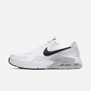 Nike Air Max Excee Spor Ayakkabı Erkek Beyaz Platini Siyah | TR4258682