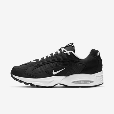 Nike Air Max Triax Spor Ayakkabı Erkek Siyah Beyaz | TR4257398