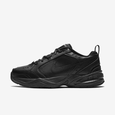 Nike Air Monarch IV Spor Ayakkabı Erkek Siyah Siyah | TR4256320