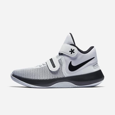 Nike Air Precision II Basketbol Ayakkabısı Erkek Beyaz Siyah | TR4256835