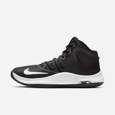 Nike Air Versitile IV Basketbol Ayakkabısı Kadın Siyah Koyu Gri Beyaz | TR4258940