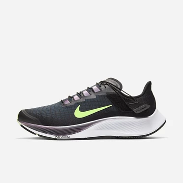 Nike Air Zoom Pegasus 37 Koşu Ayakkabısı Erkek Siyah Mavi Yeşil | TR4257604