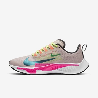 Nike Air Zoom Pegasus 37 Koşu Ayakkabısı Kadın Pembe Pembe Pembe Açık | TR4258480