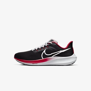 Nike Air Zoom Pegasus 39 Yol Koşu Ayakkabısı Erkek Siyah Kırmızı Beyaz | TR4259605