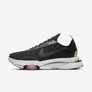 Nike Air Zoom-Türleri Spor Ayakkabı Erkek Koyu Gri Siyah Gümüş | TR4258090