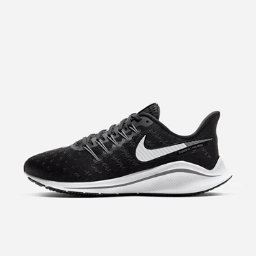 Nike Air Zoom Vomero 14 Koşu Ayakkabısı Kadın Siyah Gri Beyaz | TR4256969