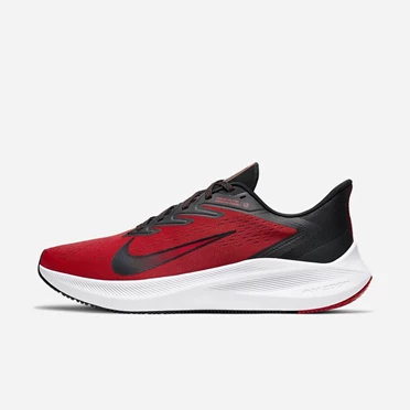 Nike Air Zoom Winflo Koşu Ayakkabısı Erkek Kırmızı Beyaz Siyah | TR4257558