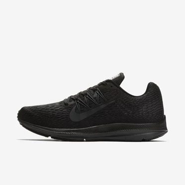 Nike Air Zoom Winflo Koşu Ayakkabısı Erkek Siyah Koyu Gri | TR4258307