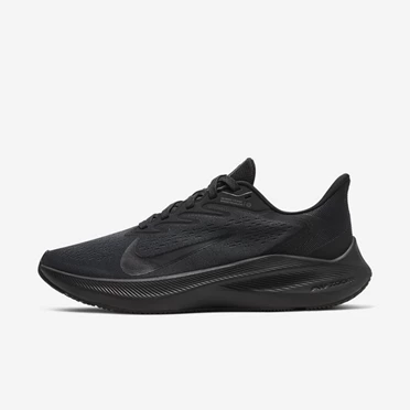 Nike Air Zoom Winflo Koşu Ayakkabısı Kadın Siyah Koyu Gri Siyah | TR4257198