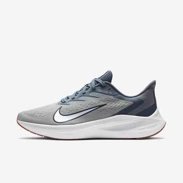 Nike Air Zoom Winflo Spor Ayakkabı Erkek Obsidian Mavi Beyaz | TR4257330