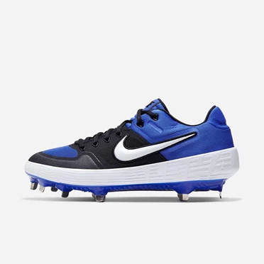 Nike Alpha Huarache Elite 3 Beyzbol Ayakkabısı Erkek Siyah Mavi Beyaz | TR4257182