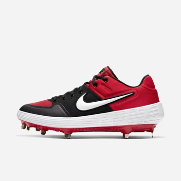 Nike Alpha Huarache Elite 3 Beyzbol Ayakkabısı Kadın Siyah Kırmızı Beyaz | TR4257990