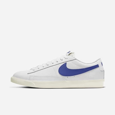 Nike Blazer Spor Ayakkabı Erkek Beyaz Mavi | TR4256555
