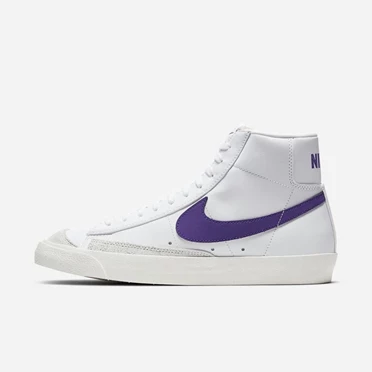 Nike Blazer Spor Ayakkabı Erkek Beyaz Mor | TR4257100
