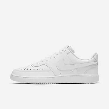 Nike Court Vision Spor Ayakkabı Erkek Beyaz Beyaz Beyaz | TR4259374