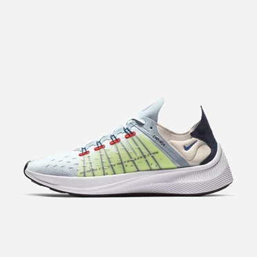 Nike EXP-X14 Spor Ayakkabı Erkek Obsidian Beyaz Açık Kahverengi Indigo | TR4259565