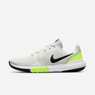 Nike Flex Control Spor Ayakkabı Erkek Beyaz Siyah | TR4259664