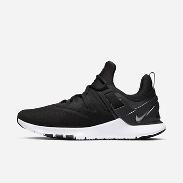 Nike Flexmethod TR Spor Ayakkabı Erkek Siyah Koyu Gri Beyaz | TR4259503