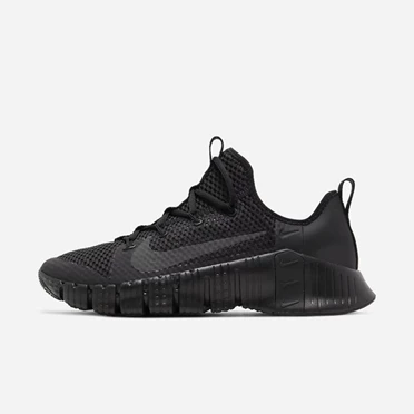Nike Free Metcon 3 Çapraz Ayakkabı Erkek Siyah Siyah Koyu Gri | TR4258906