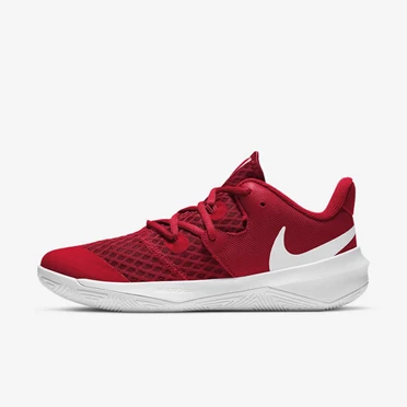 Nike HyperSpeed Court Voleybol Ayakkabısı Kadın Kırmızı Beyaz | TR4256837