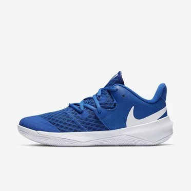 Nike HyperSpeed Court Voleybol Ayakkabısı Kadın Kraliyet Mavisi Beyaz | TR4259447