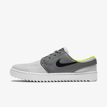 Nike Janoski Golf Ayakkabısı Erkek Gri Gri Beyaz Siyah | TR4258639