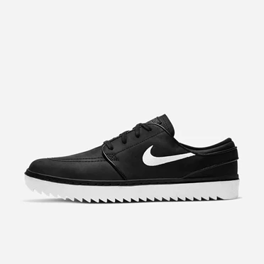 Nike Janoski Golf Ayakkabısı Erkek Siyah Beyaz | TR4256423