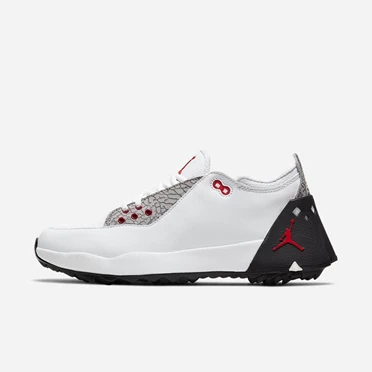 Nike Jordan ADG Jordans Erkek Beyaz Siyah Gri Kırmızı | TR4256659