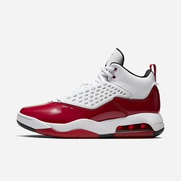 Nike Jordan Maxin 200 Spor Ayakkabı Erkek Beyaz Kırmızı Siyah | TR4257747
