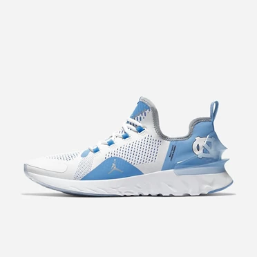 Nike Jordan React Havoc Koşu Ayakkabısı Erkek Beyaz Mavi Metal Gümüş | TR4257156