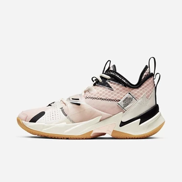 Nike Jordan "Why Not?" Zer0.3 Basketbol Ayakkabısı Erkek Mercan Siyah Beyaz | TR4258395