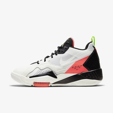 Nike Jordan Zoom Spor Ayakkabı Erkek Beyaz Siyah Siyah | TR4256898