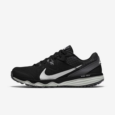 Nike Juniper Yürüyüş Patika Koşu Ayakkabısı Erkek Siyah Koyu Gri Gri Beyaz | TR4258459