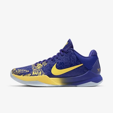 Nike Kobe V Protro 5 Rings Basketbol Ayakkabısı Kadın Altın | TR4258683